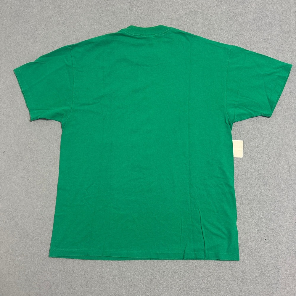 Vintage Oregon Ducks Green T Shirt Mens XLarge Hanes Heavyweight Football - Picture 8 of 9